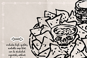 Halloween Party Clipart, Spooky, a Seasonal Illustration by The October Creative (Thumbnail 3 of 6)