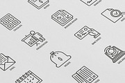 Financial Report | 16 Thin Line Icon, an Outline Icon by Alex Blogoodf (Thumbnail 8 of 11)