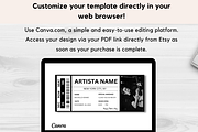 Editable Concert Ticket Template, an Invitation Template by YasdeyDesigns (Thumbnail 4 of 9)