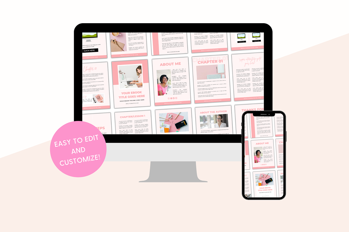 Ebook Lead Magnet Template | Canva, a Social Media Template by The Template Lounge (Photo 3 of 5)