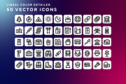 Camping icons, an Outline Icon by Wencory (Thumbnail 1 of 2)