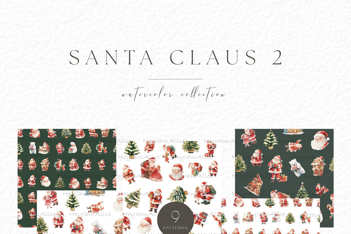 Santa Claus 2, a Seasonal Illustration by heyiamalice (Photo 2 of 15)
