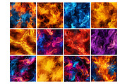 Fire Flame Seamless Pattern, a Pattern Graphic by Forhadx5 (Thumbnail 6 of 13)