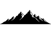 Mountain Landscape Silhouette, a Decorative Illustration by Designer_Momina (Thumbnail 12 of 19)