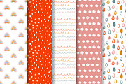 15 Doodle Boho Seamless Patterns Set, a Pattern Graphic by Sunset&Sea Design (Thumbnail 2 of 3)