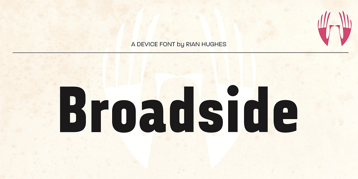 Broadside, a Sans Serif Font by Device (Photo 7 of 7)