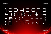 Velunars Modern Tech Futuristic Font, a Sans Serif Font by Rasio Studio (Thumbnail 3 of 9)