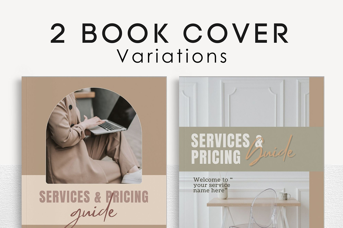 Services & Pricing Guide Template, a Brochure Template by design4social (Photo 4 of 10)