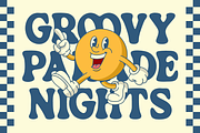 Boogsy Parade Retro Psychedelic Font, a Font by PutraCetol Studio (Thumbnail 2 of 5)