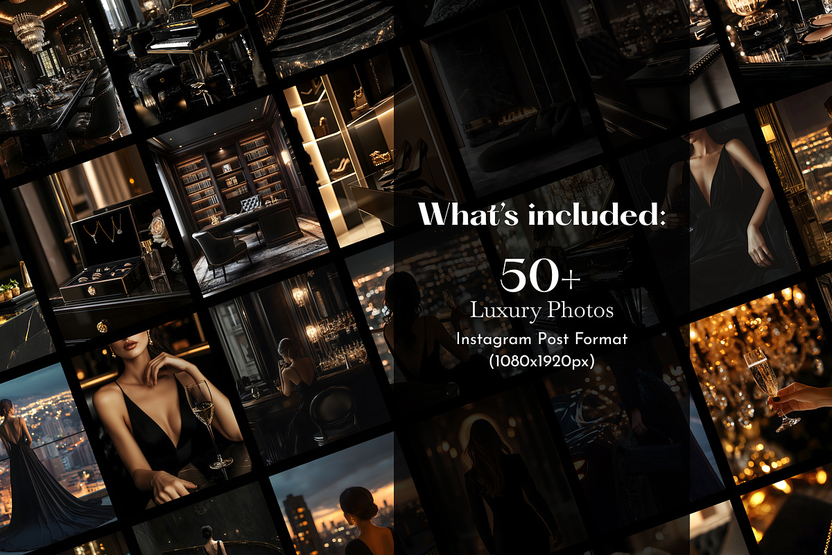 50 Dark Luxury Photos, a Beauty & Fashion Photo by Studio DigiCraft (Photo 3 of 6)