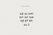 Happiest a Cute Handwritten Font, a Handwritten Font by Burhan Afif (Thumbnail 9 of 10)