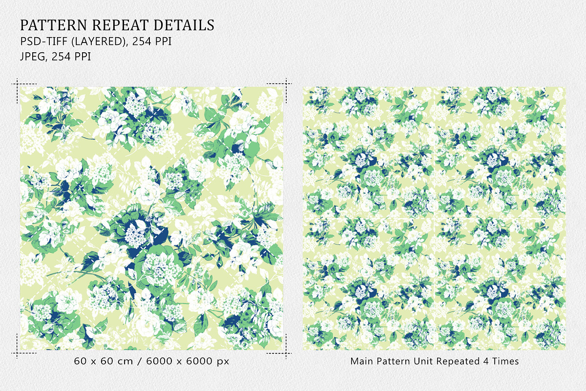 Flower Seamless Pattern, a Graphic by Gullenda (Photo 3 of 6)
