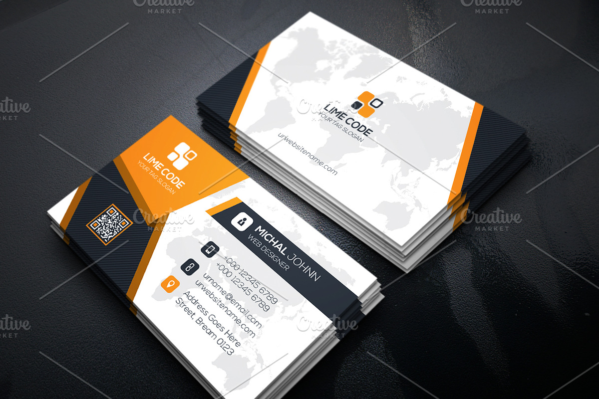 Business Card, a Business Card Template by pixelworkz (Photo 1 of 6)