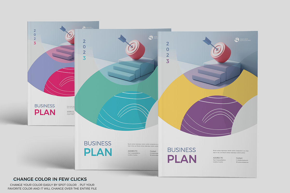 Business Plan, InDesign | PowerPoint, a Brochure Template by Template Zone (Photo 8 of 10)