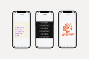 Instagram Quotes Posts Stories PS, a Social Media Template by Love Radiation Studio (Thumbnail 4 of 19)