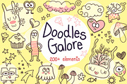 200+ Doodles Galore Bundle, an Object Graphic by TatianaCociorva (Thumbnail 1 of 5)