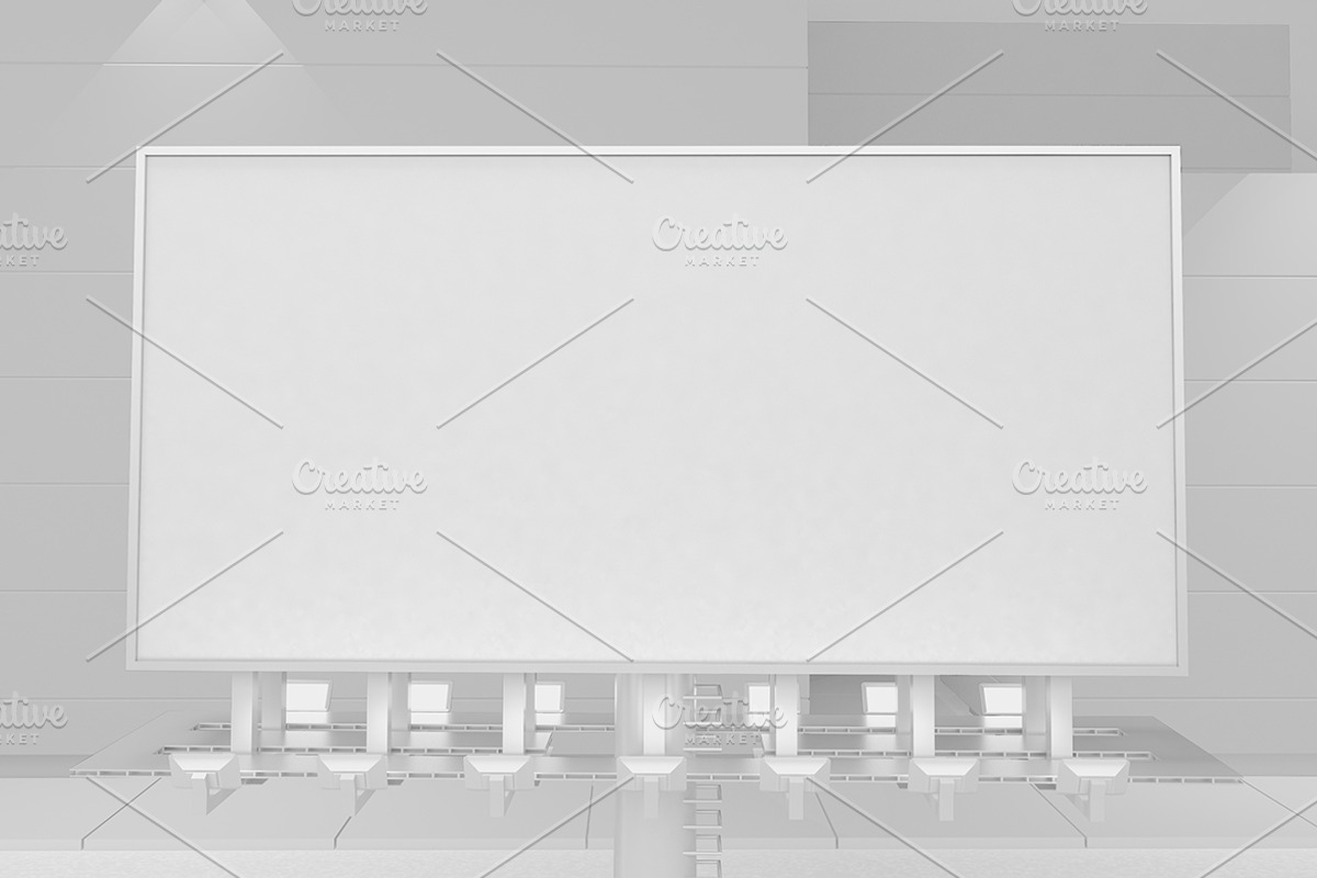 BillBoard Mockup, an Advertising Mockup by Qaleb Studio (Photo 2 of 2)