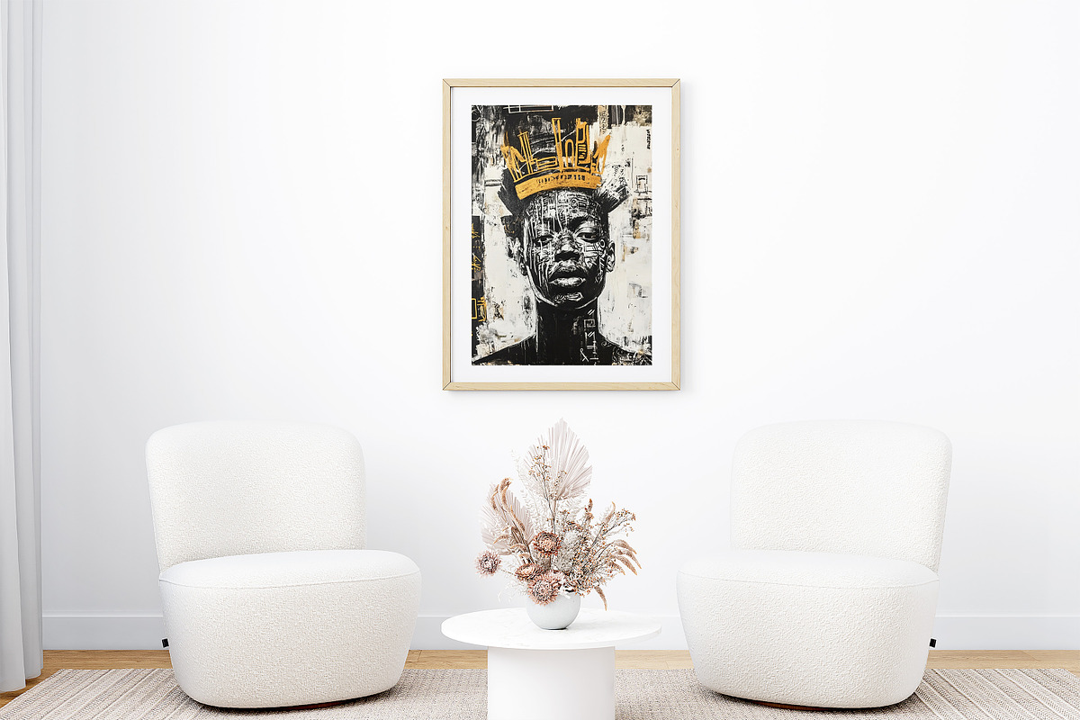 Broken Crown Wall Art, a Person Illustration by PrintablesByFranklyn (Photo 6 of 6)