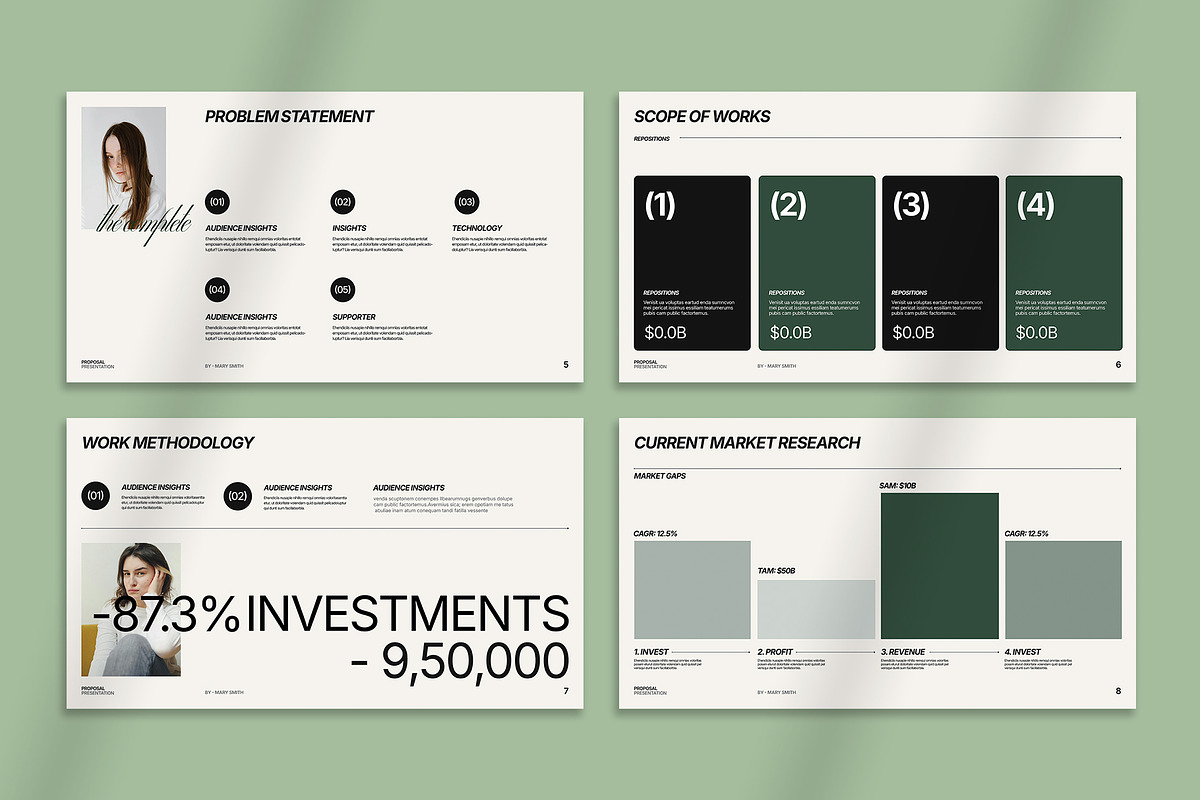 Project Proposal Presentation, a Presentation Template by Oriofix (Photo 7 of 11)