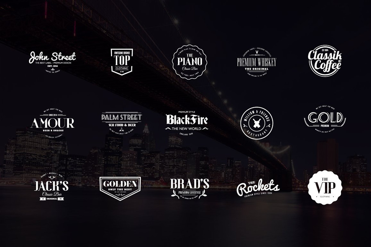 Vintage Logos Labels & Badges, a Branding & Logo Template by Design District (Photo 72 of 76)
