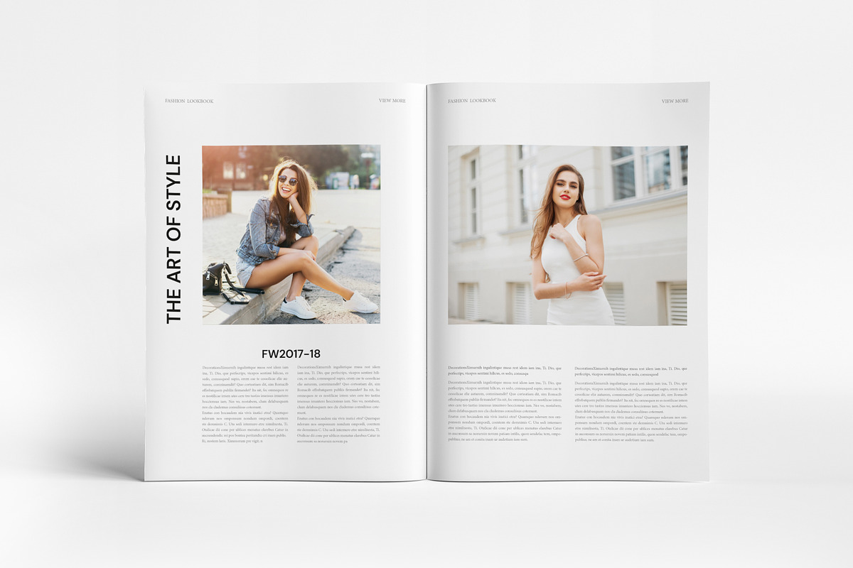 Look Book Magazine Template I Canva, a Magazine Template by PixWork (Photo 4 of 9)