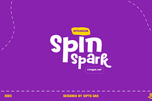 SpinSpark Playful Font