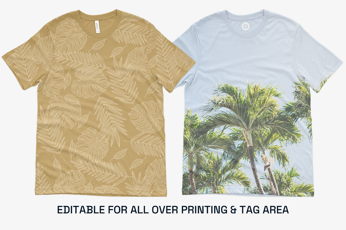 Bella Canvas 3001C  Tee Mockups, a Shirt Mockup by GraphicHero (Photo 9 of 9)