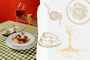 Mediterranean Food Illustrations, a Graphic by HabitusDesigns (Thumbnail 5 of 5)