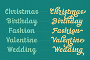 Quinols Retro Script, a Script Font by madeDeduk (Thumbnail 5 of 10)