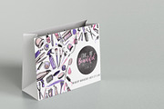 Beauty Salon Promo Cards & Patterns, a Work Illustration by Sopelkin (Thumbnail 3 of 9)