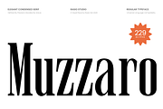 Muzzaro Elegant Condensed Serif Font, a Serif Font by Rasio Studio (Thumbnail 1 of 10)