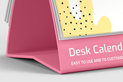 Desk Calendar Mockup - 6 views, a Packaging Mockup by Illusiongraphic (Thumbnail 9 of 19)