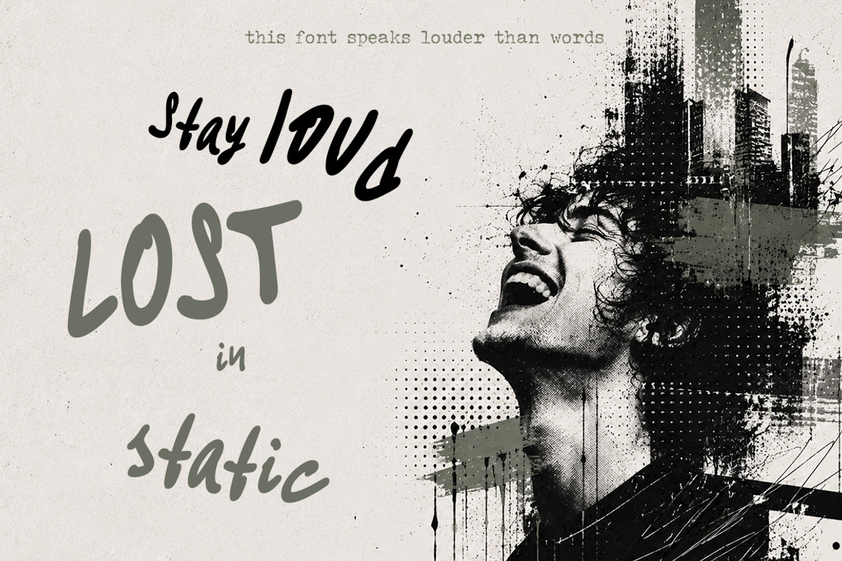 Wild marker handwritten font, a Handwritten Font by MixedArt (Photo 4 of 5)