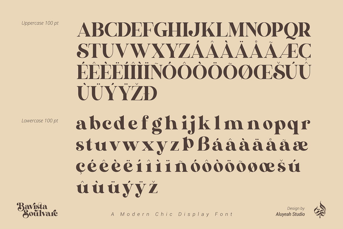Bavista Soulvare, a Font by Aluyeah Studio (Photo 13 of 15)