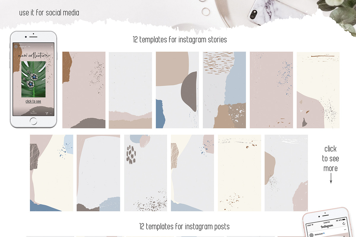 Abstract Harmony graphic collection, a Graphic by dasha mo (Photo 6 of 7)
