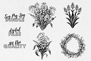 Lily Of The Valley SVG - Floral Art, an Illustration by YouniqueArtwork (Thumbnail 1 of 5)