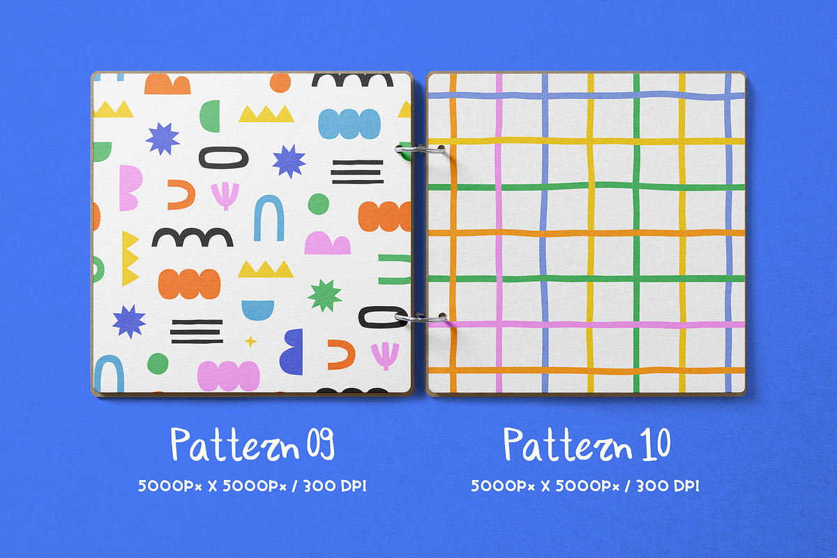 Colorful Pattern Set, a Pattern Graphic by Dedraw Studio (Photo 6 of 14)