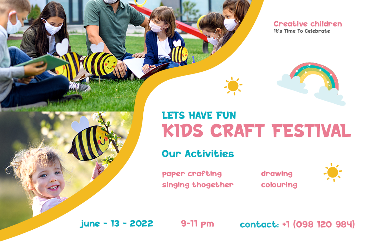 Busy Bee - Cheerful Kids Font, a Sans Serif Font by Modestype Studio (Photo 5 of 11)