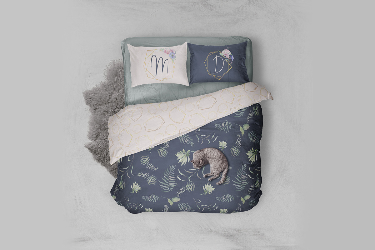 Chic Watercolor Floral Collection, an Illustration by ColorfulNest (Photo 11 of 13)