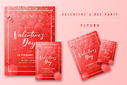 Valentine's Day Party Package, a Poster Template by Andrey Yaroslavtsev (Thumbnail 5 of 6)