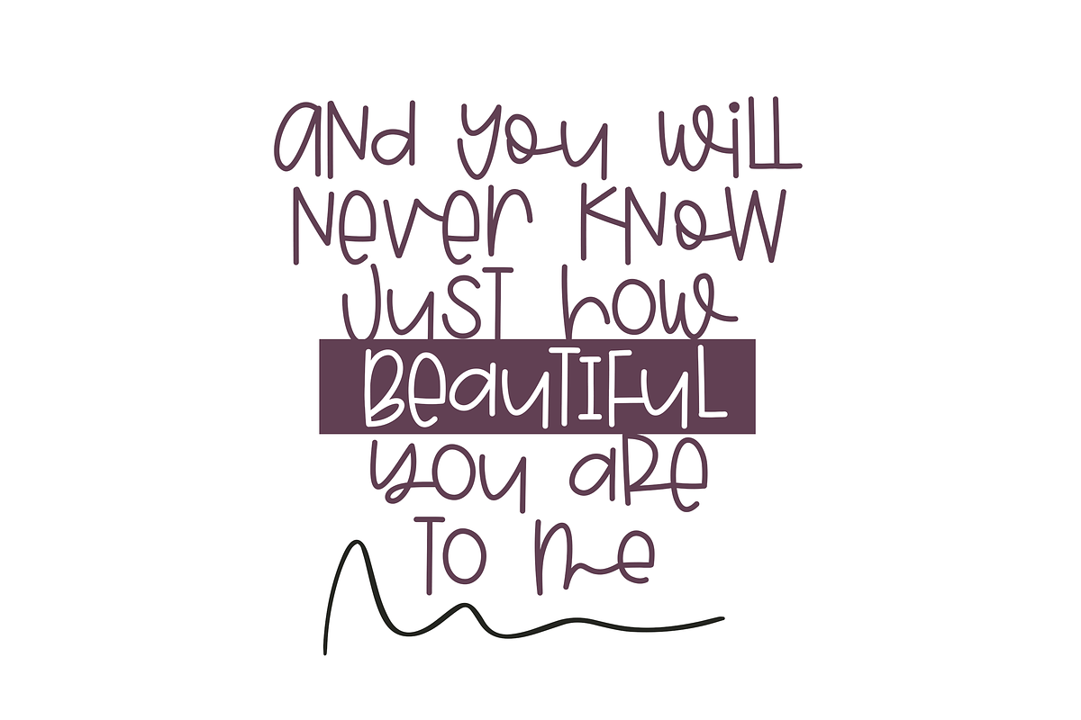 Blackberry - Quirky Handwritten Font preview 6