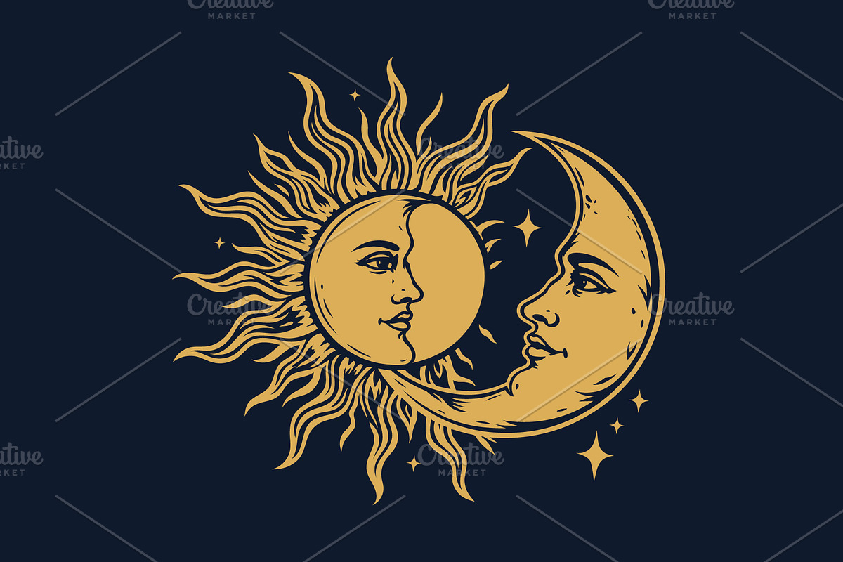 Mystic Celestial & Botanical Designs, a Decorative Illustration by Christine Krahl (Photo 3 of 15)