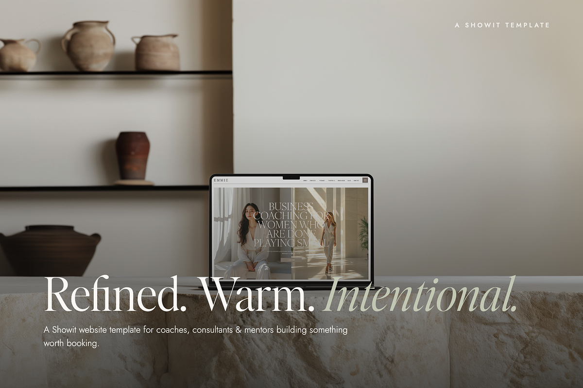 EMMIE | Showit Template, a HTML Template by Refinery Nine Co. (Photo 5 of 8)