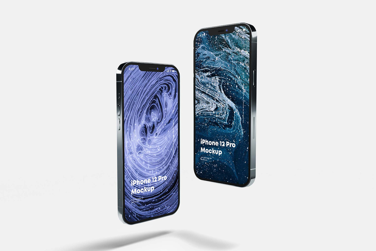 iPhone 12 Pro Mock-up, an iPhone Mockup by Yogurt86 (Photo 12 of 14)
