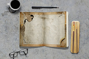 Vintage Grunge Junk Journal Papers, a Texture Illustration by AlexandHer Digital Art (Thumbnail 2 of 7)