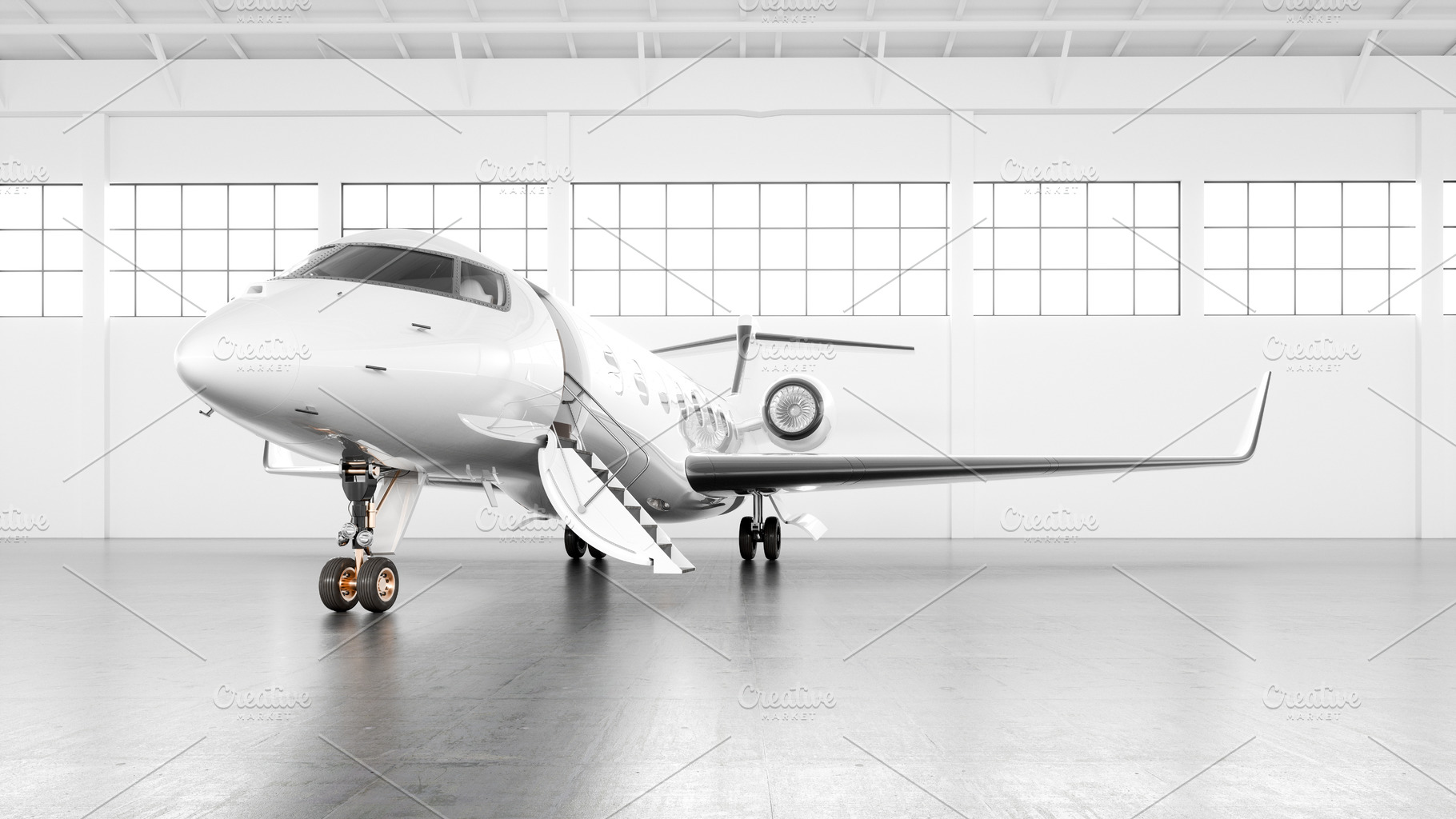Business Jet 041, a Business Photo by SFCRCH MOCKUPS