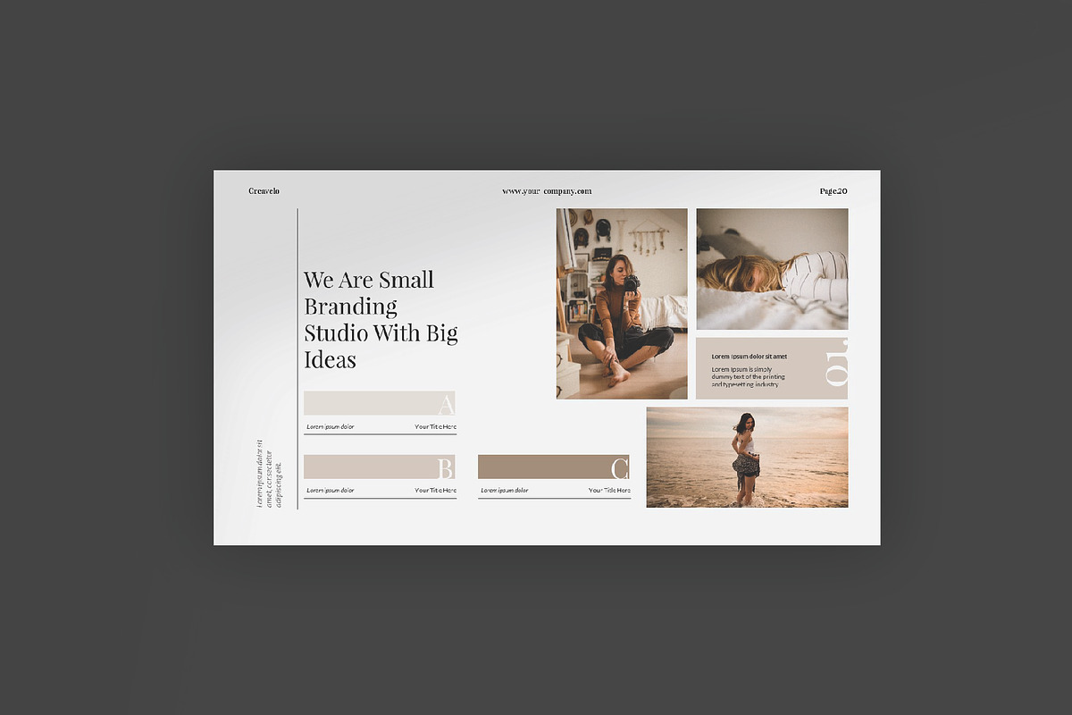 Creavelo Presentation Pack Bundle, a Presentation Template by Spesifikstd (Photo 2 of 9)