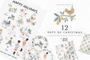12 days of Christmas, an Animal Illustration by annartdreams (Thumbnail 1 of 10)