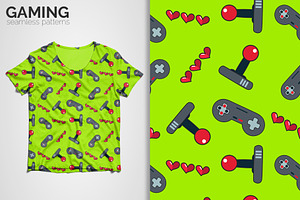 Gaming Seamless Patterns