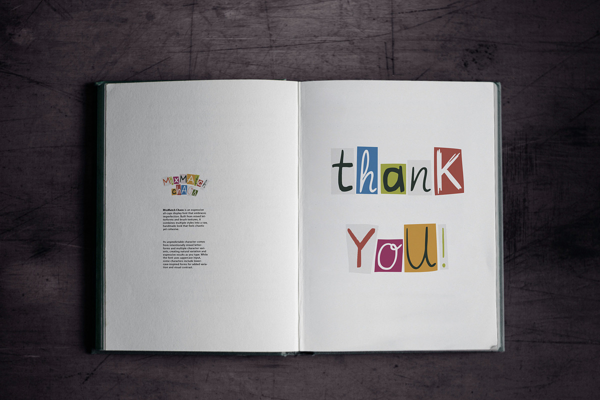 MixMatch Chaos, a Handwritten Font by Jelena Sardi (Photo 7 of 7)